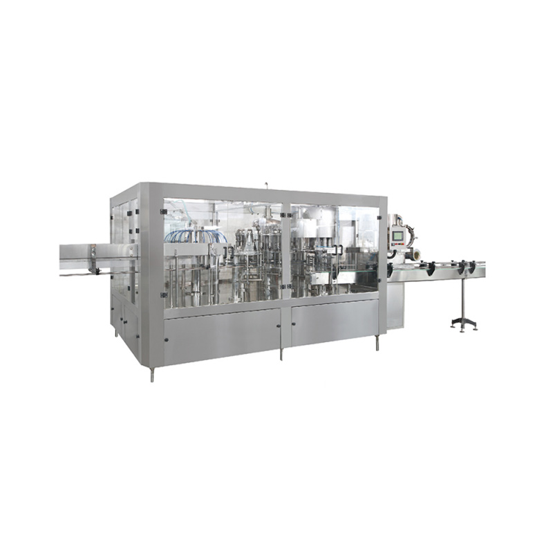 Full-Auto 3-in-1 Washing, Filling, Capping Machine for Juice&Tea
